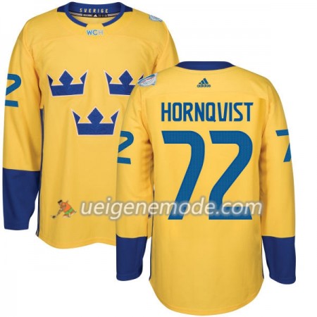 Schweden Trikot Patric Hornqvist 72 2016 World Cup Gold Premier